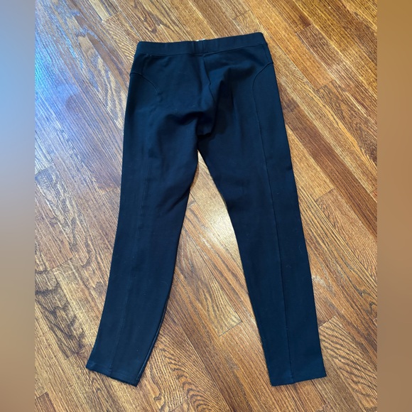 TAG Elemental Ponte Legging with Faux Denim Patches - Picture 3 of 3